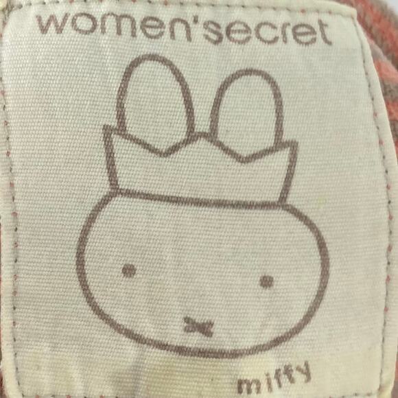 NWOT WOMEN’S SECRET Top 14~L Lounge Sleep Velour Velvet Miffy-Cartoon-Graphic - Picture 4 of 10
